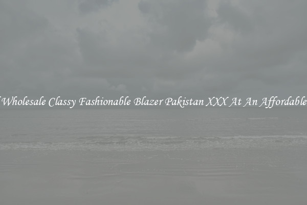 Find Wholesale Classy Fashionable Blazer Pakistan XXX At An Affordable Price