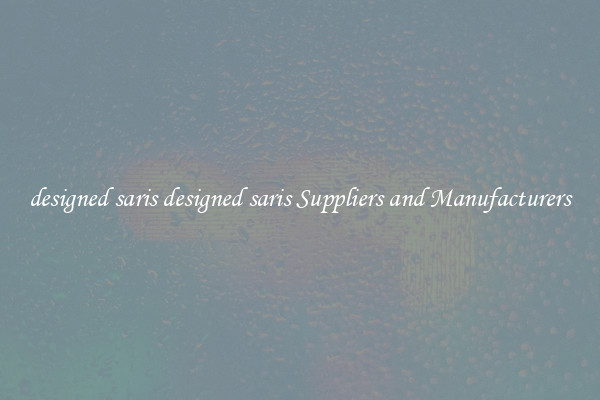 designed saris designed saris Suppliers and Manufacturers